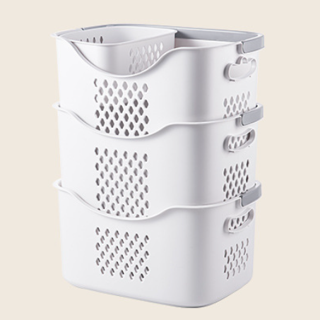 White 4-Piece Set (Extra Large + Large + Medium + Small)