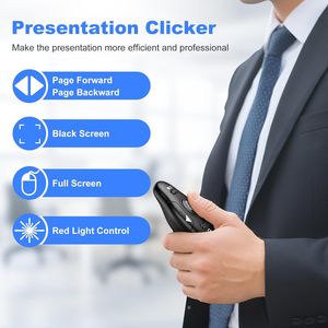 USB tipo C presentazione Clicker Wireless presentatore Clicker remoto per presentazioni PowerPoint puntatore Laser rosso - Product Image 4