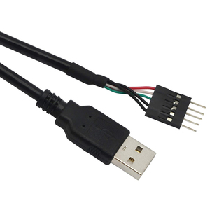 USB A için 5 Pin anakart başlığı, USB 2.0 erkek genişletici adaptör kablosu için Dupont IDC 5-Pin - Product Image 6