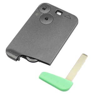 A2AUTOKEYS 2 Buttons PCF7947 Chip ID46 433 Mhz Auto Control Card Remote <strong>Key</strong> for Renault Laguna <strong>Espace</strong> Vel-Satis 2001-2009 - Product Image 5