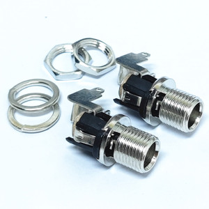 <strong>Panel</strong> <strong>Mount</strong> Dc Female Connector <strong>5</strong>.<strong>5</strong>*2.1mm <strong>3</strong> Pin Dc Power <strong>Jack</strong> Socket Connector