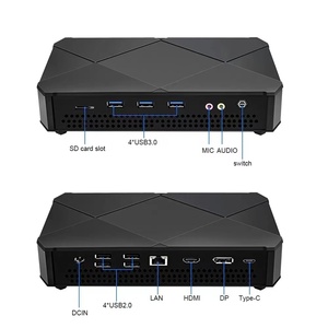 新款AMD R7 5800H游戏电脑4K @ 60hz无线网络6 m.2 NVME 512G DDR4 16g电脑台式机游戏迷你电脑 - Product Image 3