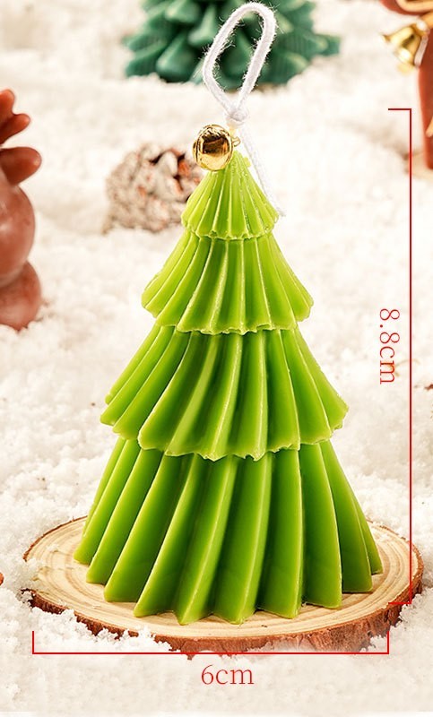 Árbol de Navidad Torbellino - Pequeño - Verde Oliva