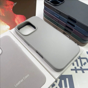 Orijinal hakiki 16 kılıf deri manyetik iPhone için kılıf 16 Pro Max 16 artı kılıf kablosuz şarj manyetik koruyucu kapak - Product Image 3