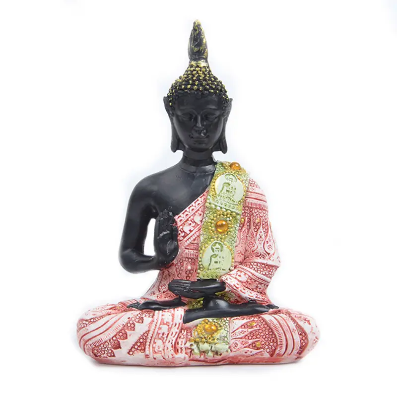 Venta al por mayor Decoración de casa resina estatua de Buda