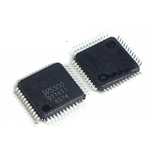 新しいオリジナルのイーサネットハードウェアTCP/IPプロトコルスタックW5500チップLQFP48 - Product Image 1