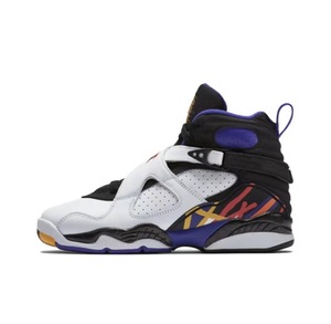 Joe 8 Playoff High Top <strong>Black</strong> Red <strong>Black</strong> and Silver Star Couple Casual Sports Men's and Women's Basketball Shoes - Product Image 3