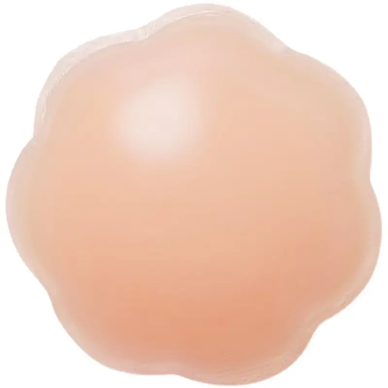 Petali del seno delle donne riutilizzabili sollevano la copertura del capezzolo adesivo petalo invisibile senza spalline Stick on Bra adesivi per il seno in Silicone