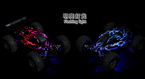 1:18 2.4G RCカープロフェッショナルRCカー高速4WD 12KM/H RCレーシングモデル (LEDライト付き)