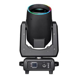 Controllo Dmx 380 w Cabeza Movil Sharp Super Beam 20r testa mobile 380 Watt luce fascio con anello di illuminazione del palco - Product Image 2