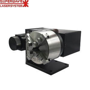 Стол с ЧПУ 4-й оси поворотный с патрон для лазерной сварки гравировки - Product Image 4