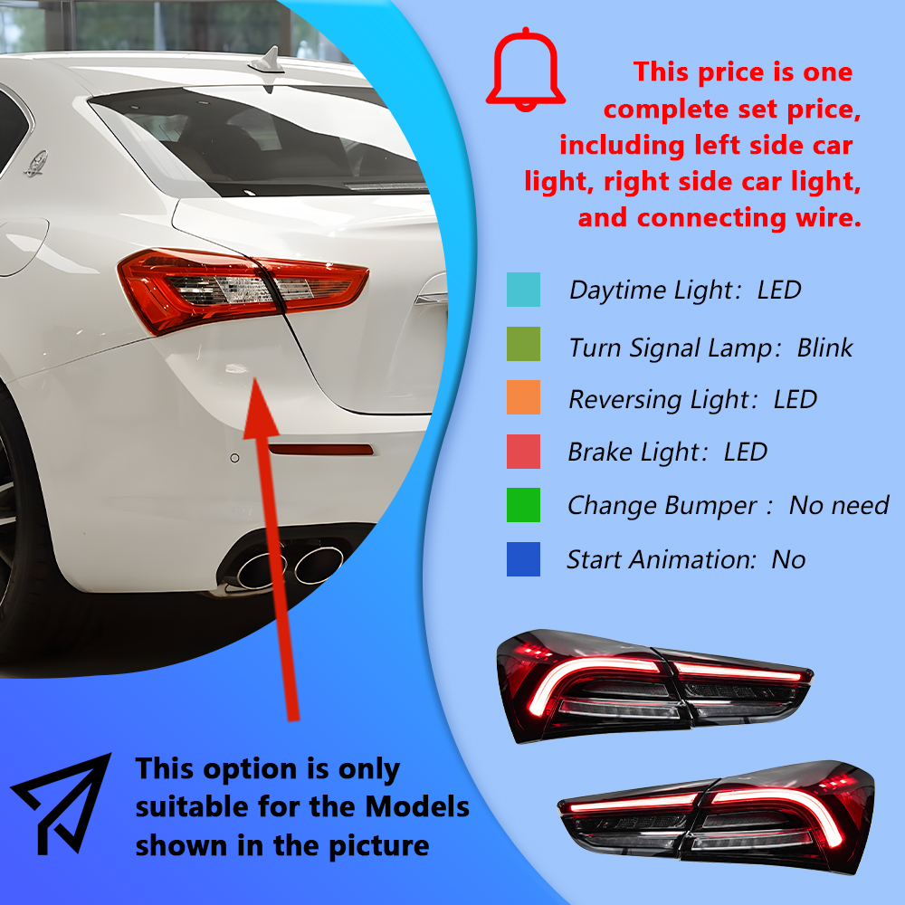 Taillight one set