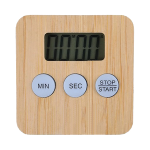 Küchenhelfer Kochgeräte LCD Digital Bambus Holz Küche Timer praktischer Kochtimer mit LCD-Display - Product Image 3
