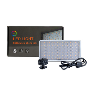 135 fotoğraf DSLR kameralar için şarj edilebilir RGB stüdyo ışığı LEDs profesyonel Vlogging fotoğraf - Product Image 2