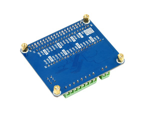 Scheda di espansione dell'azionamento del motore <span class=keywords><strong>Raspberry</strong></span> <span class=keywords><strong>Pi</strong></span> Pico a 4 vie con motore a corrente continua modulo di azionamento modulo di azionamento del motore