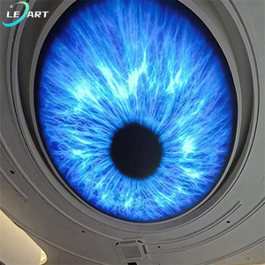 定制图案装饰紫外3D印花瓷砖吊顶设计室内聚氯乙烯木塑天花板墙板 - Product Image 3
