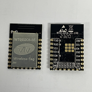 WT0132C6-S5 wifiモジュールwifi 6モジュール、esp32 c6 ICベースのサポートWi-Fi 6 Bluetooth LE v5.3 Zigbee 3.0およびスレッド1.3 - Product Image 4