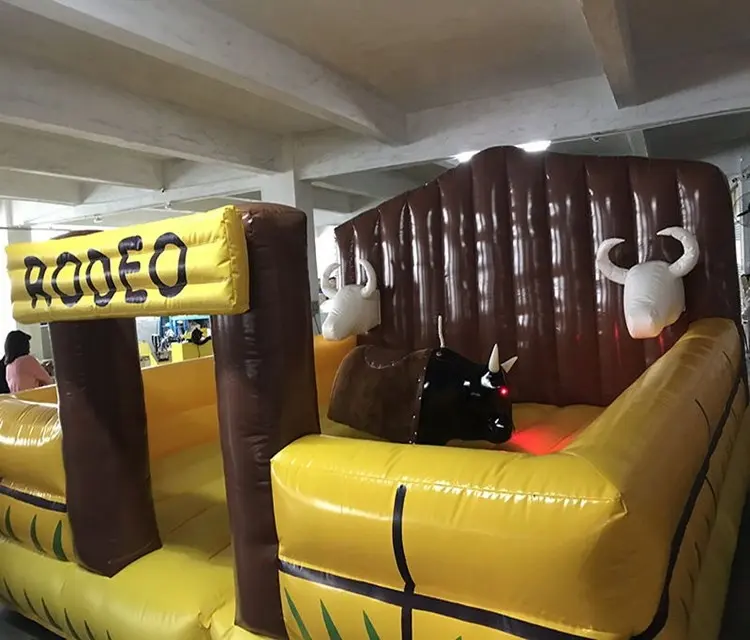 hot sale inflatable sport games inflatable rodeo bouncer mechanical bull for sale