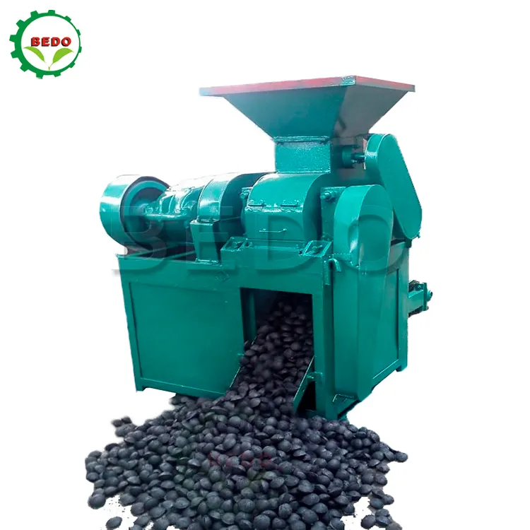 Máquina de fabricação de briquetas de esfera, alta pressão para briquetting de pó hidráulico da cinza do carvão mineral