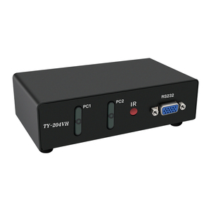 350MHz <strong>VGA</strong> <strong>Splitter</strong> 4port 1920*1440 2in 4output <strong>VGA</strong> <strong>Splitter</strong> 2x4 Switch Remote Control Option and RS232 Control Mode - Product Image 6