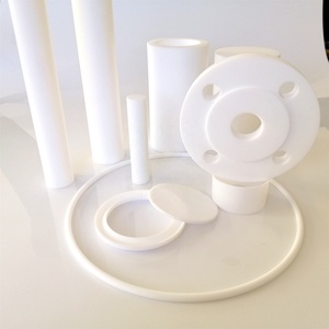 Yüksek kalite fabrika sağlanan bakire PTFE ince toz yapılmış kalıplı çubuklar ve PTFE özelleştirilmiş ürünler - Product Image 4