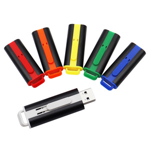 2024新款丝印标志2gb 4gb 8gb <span class=keywords><strong>USB</strong></span> 2.0 3.0 16gb拇指驱动器1gb <span class=keywords><strong>usb</strong></span>闪存驱动器塑料推拉笔驱动器