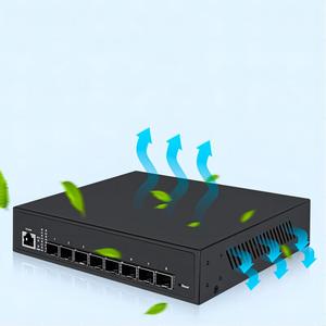 Factory OEM L3 Managed <strong>Network</strong> Core Switch 10G Fiber Switch for Data Center Home <strong>Network</strong> ISP - Product Image 2
