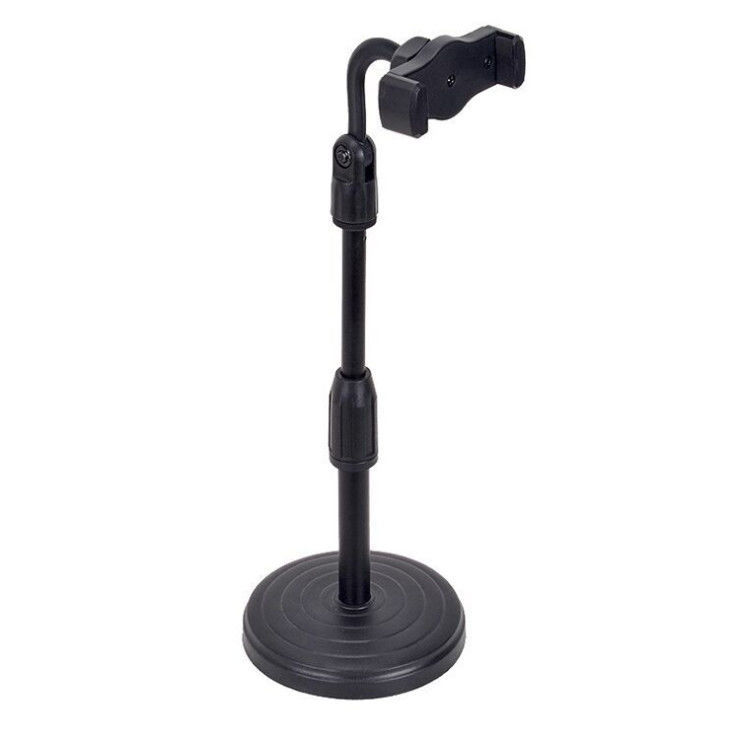 Round phone stand (black)