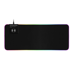 Alfombrilla de ratón grande RGB LED para juegos, alfombrilla de ratón para ordenador con carga inalámbrica de goma gruesa de 3-4mm y alfombrilla para teclado, alfombrilla de escritorio para uso de escritorio - Product Image 6