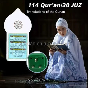 ערכת רמקולים Quran צבעונית עם תמיכה 24 שעות ביממה עיצוב ידידותי למשתמש חיוני עבור חסידים איסלאמתיים
