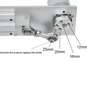 Hot Sale DC Motor 12V 24V Stroke 12 <strong>16</strong> 20 25mm Reciprocating Motor <strong>Linear</strong> Actuator