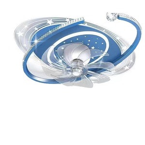 Moderno Projetado Silencioso Inteligente LED Ventilador de Teto Freqüência Variável Controle Remoto Shaking Head Feature para Quarto das Crianças Casa