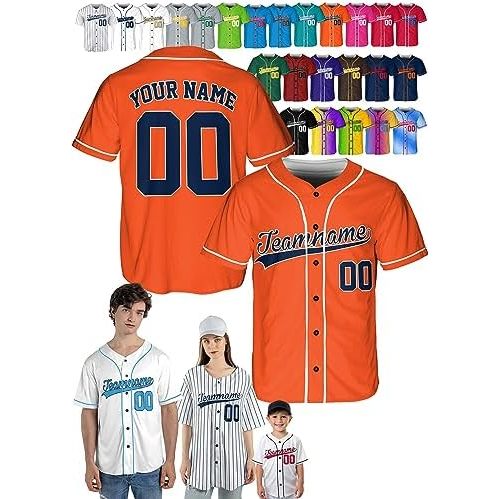 Orange White Navy