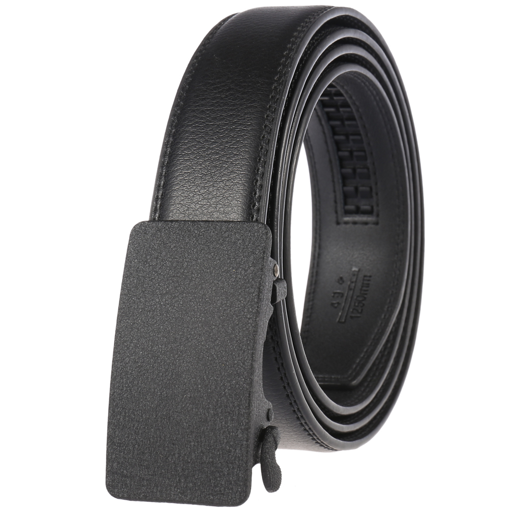 boucle noire mate + ceinture noire