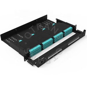 OTRANS 19インチ1Uデュアルファンクション光ファイバーパッチパネル144固定板金プロセスミストスプレーFTTH用 - Product Image 3