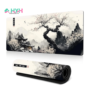 Trung Quốc phong cách mực Chuột chơi game pad bàn lớn Mat nghệ thuật Sakura phong cảnh mở rộng bàn phím máy tính Chuột Mat - Product Image 1