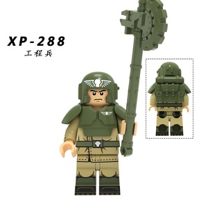 Class Game 40K Collection Series Mini Military Warriors with Weapons Plastic Assembly Model Toy Building Block <strong>Sets</strong> - Product Image 4