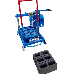 Pequeña maquinaria de fabricación de ladrillos de enclavamiento de cemento Manual para construir ladrillos de tierra máquina de fabricación de bloques de hormigón precio para la venta - Product Image 5