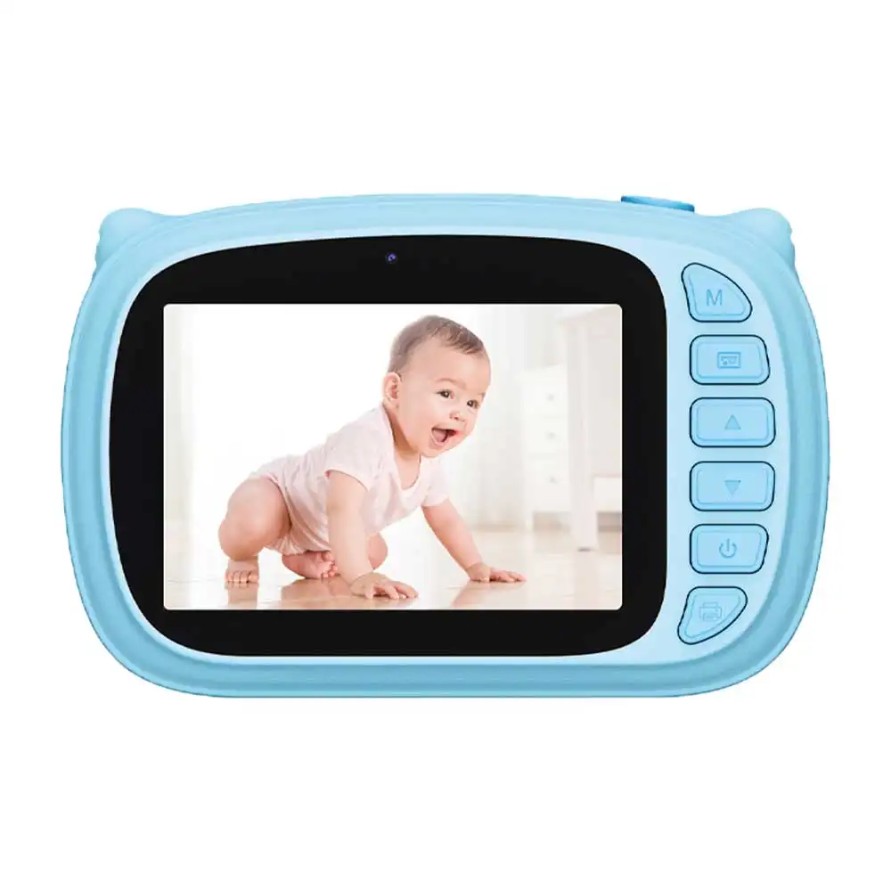 2024 cámara de video con pantalla LCD de 2,0 pulgadas para niños con MP3 e impresión en el hogar dispositivo portátil de fotos y juegos para niños