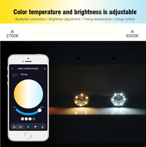 Tuya APP Bluetooth bağlantısı akıllı RGB derinlik karartma ve renk sıcaklığı ayarı çok renkli G4 LED ışık - Product Image 5