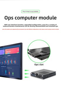 INYUDA Versatile OPS PC Supporting Multiple <strong>Inputs</strong> Perfect I7 1360P 32GB+2tb Ssd Support Wifi BT for Interactive Whiteboards - Product Image 2