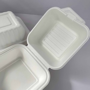高品質の使い捨てデザートおよび食品包装バーガーボックス耐油性および耐水性紙箱 - Product Image 3
