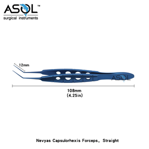 再利用可能な医療機器4.3インチNevyas Capsulorhexis Forceps白内障手術Forceps - Product Image 2
