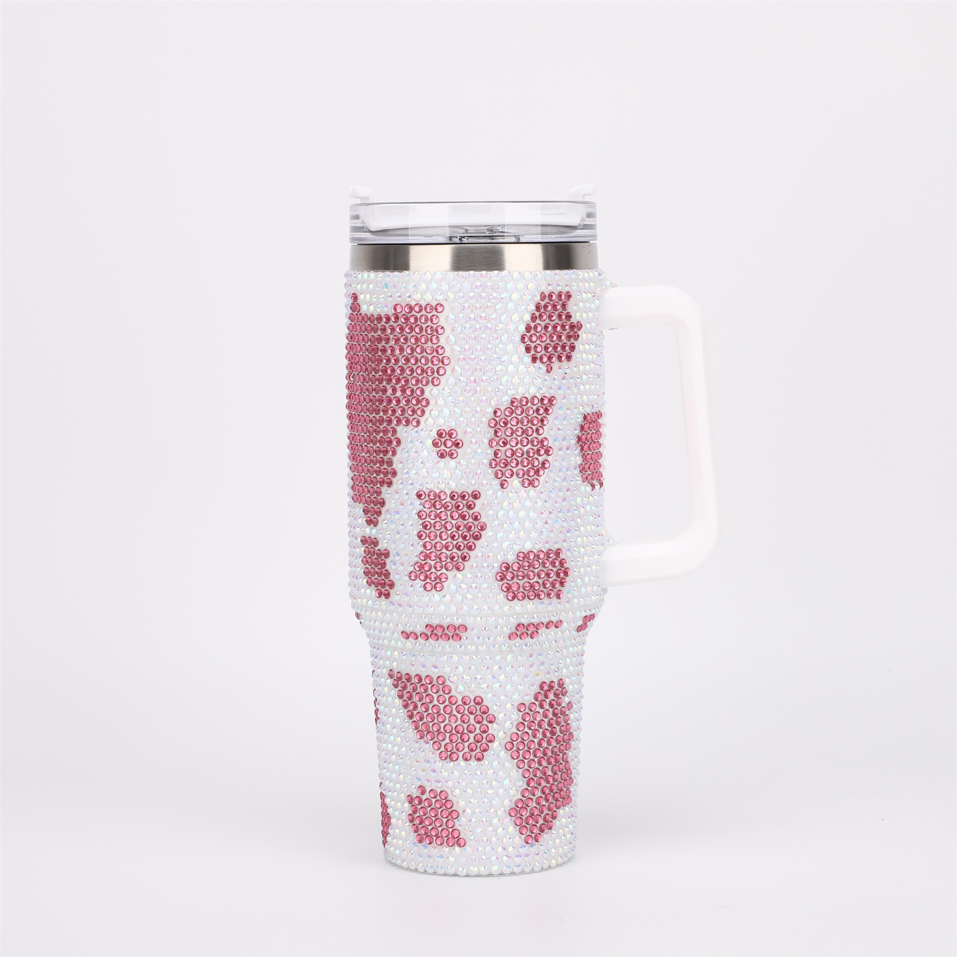 Vaca patrón rosa