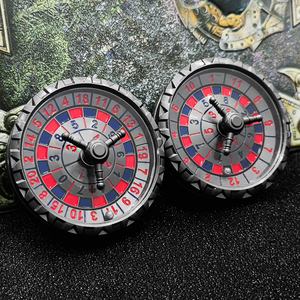New con trỏ rồng đôi xoay <span class=keywords><strong>spinner</strong></span> thời trang Sơn Hội Đồng Quản Trị trò chơi phụ kiện kim loại Roulette với hộp quà tặng - Product Image 5