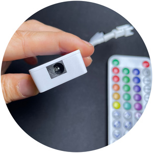 SP611E светодиодный RGB пиксельный контроллер Bluetooth синхронный музыкальный контроллер DC 5 В 42 В Адресуемая полоса контроллер 3 кнопки ИК пульт дистанционного управления - Product Image 5