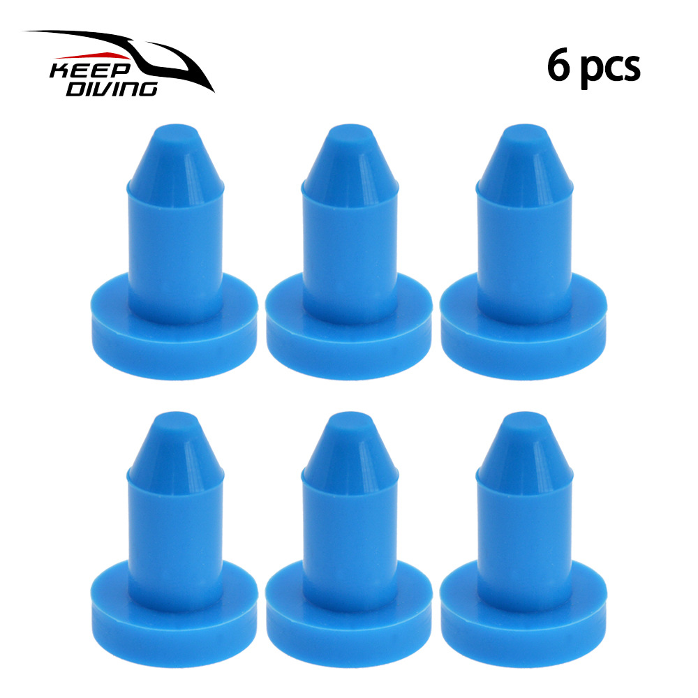6 pack blue