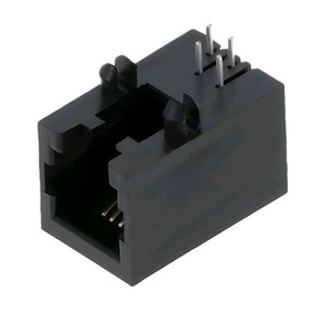 4P 4C modüler Jack korumasız RJ9 RJ10 RJ11 RJ12 RJ22 bağlayıcı E5344-YK02F4-L - Product Image 1