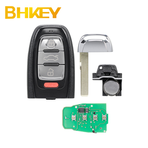 アウディA1A3 A4 A5 A6 A7 A8 Q3 Q5 Q7 R8 31ボタンハーフスマートリモートキーIYZFBSB802315 Mhz - Product Image 1