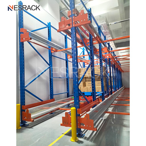 Scaffalature per Pallet in metallo per carichi pesanti scaffali di magazzino con Auto navetta di carico/scarico per rastrelliere navetta rapporto - Product Image 3
